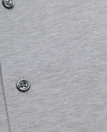 Suitable knitted grijs | Slim-fit