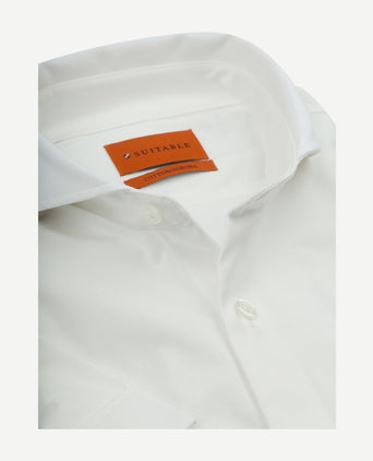 Shortsleeve sorona overhemd erik wit