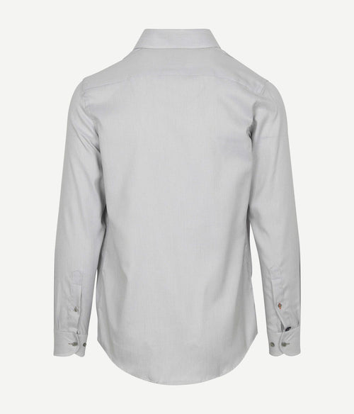 Suitable overhemd jacquard luxe groen | Slim-fit