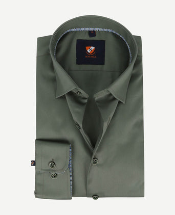 Suitable overhemd 227-7 groen