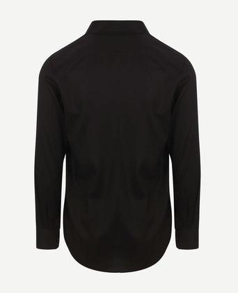 Suitable overhemd zwart | Slim-fit