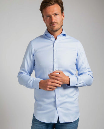 Suitable overhemd blauw dr-04 | Slim-fit