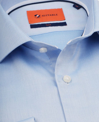 Suitable overhemd blauw dr-04 | Slim-fit