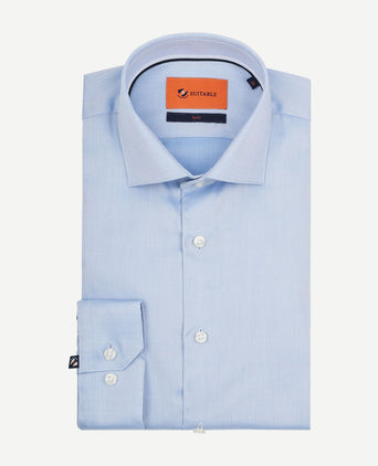 Suitable overhemd blauw dr-04 | Slim-fit