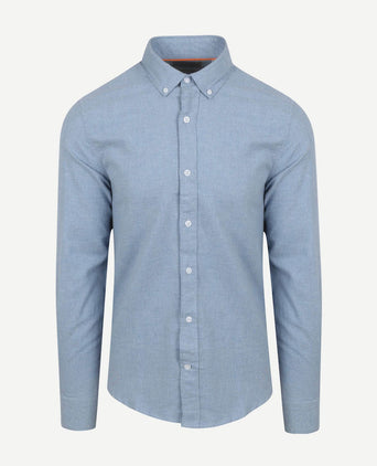Overhemd flanel lichtblauw