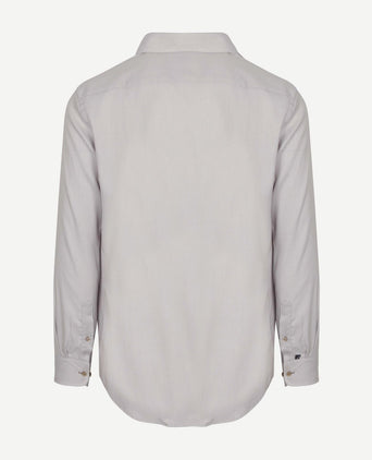 Overhemd jacquard luxe beige