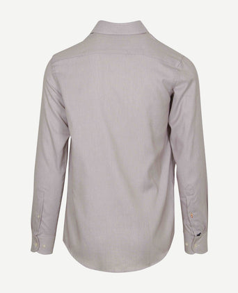 Suitable overhemd jacquard luxe rood | Slim-fit