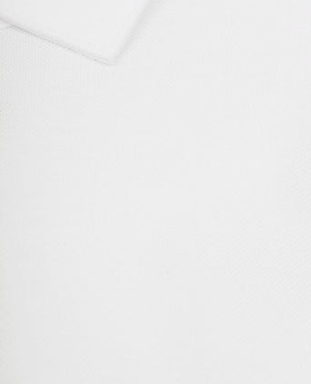 Suitable overhemd knitted piqué wit | Slim-fit