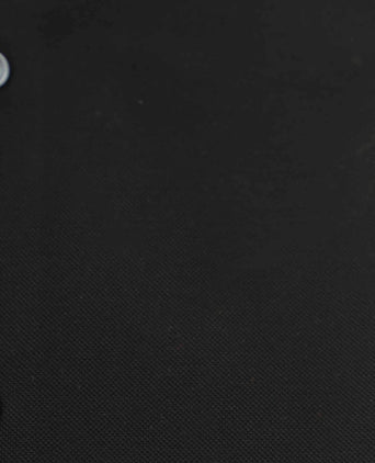 Suitable overhemd knitted pique zwart | Slim-fit