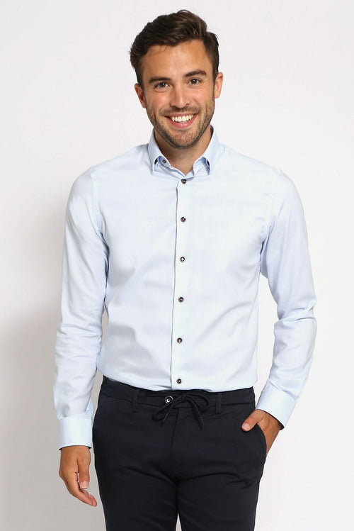 Suitable overhemd lichtblauw 267-7 | Slim-fit