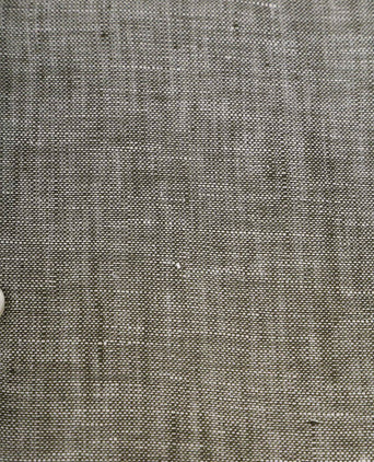 Suitable overhemd linnen groen | Slim-fit