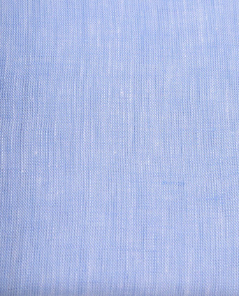 Suitable overhemd linnen lichtblauw | Slim-fit