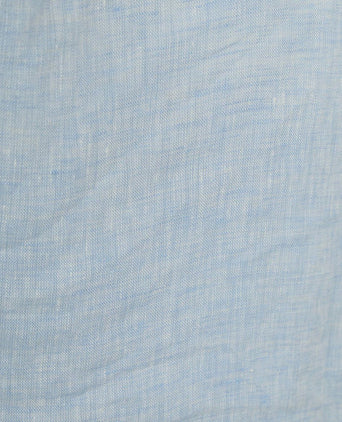 Suitable overhemd linnen lichtblauw