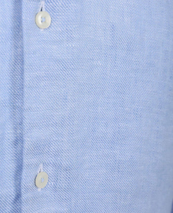 Overhemd linnen mid blue