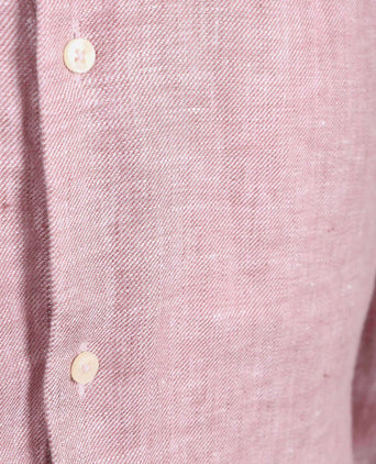Overhemd linnen roze