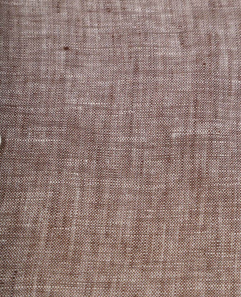 Suitable overhemd linnen taupe | Slim-fit