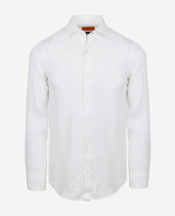 Suitable overhemd linnen wit