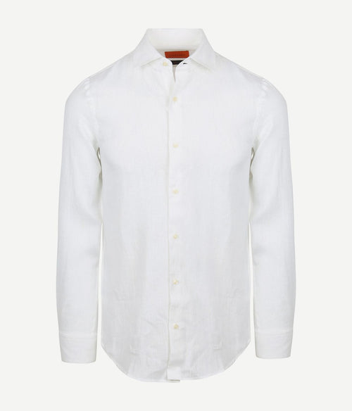 Suitable overhemd linnen wit