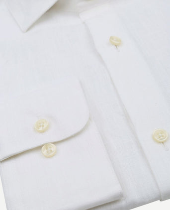 Suitable overhemd linnen wit