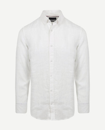 Overhemd linnen wit
