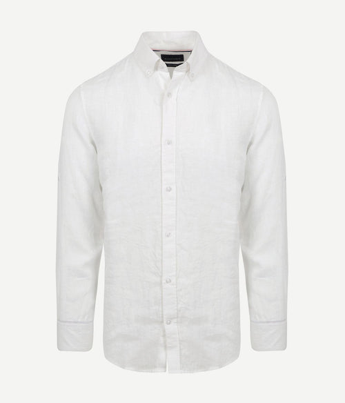 Suitable overhemd linnen wit