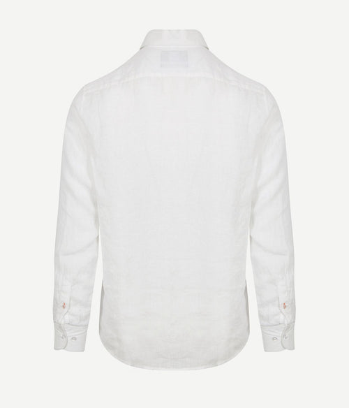 Suitable overhemd linnen wit