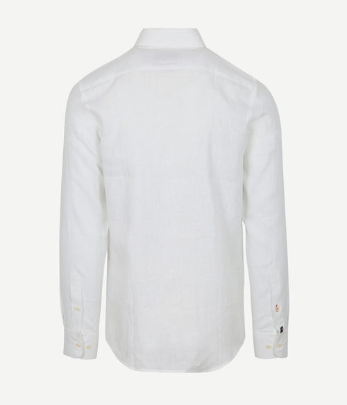 Suitable overhemd linnen wit