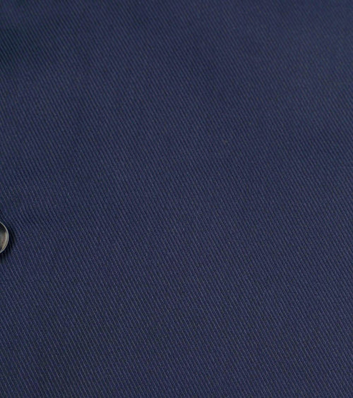 Overhemd donkerblauw blauw twill dr-05