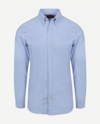 Suitable overhemd Oxford lichtblauw | Slim-fit