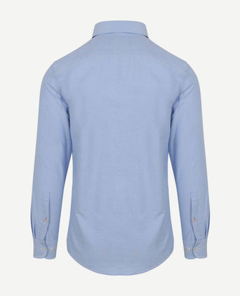Suitable overhemd Oxford lichtblauw | Slim-fit