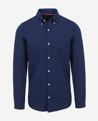 Suitable overhemd Oxford royal blauw | Slim-fit