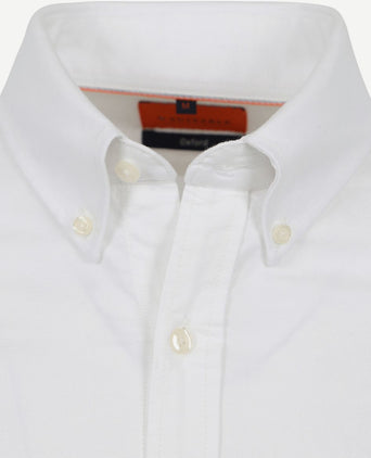 Suitable overhemd Oxford wit | Slim-fit