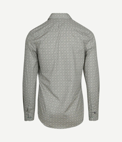 Overhemd paisley groen