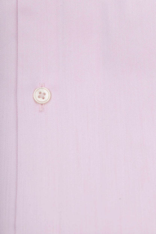 Suitable overhemd roze skinny fit