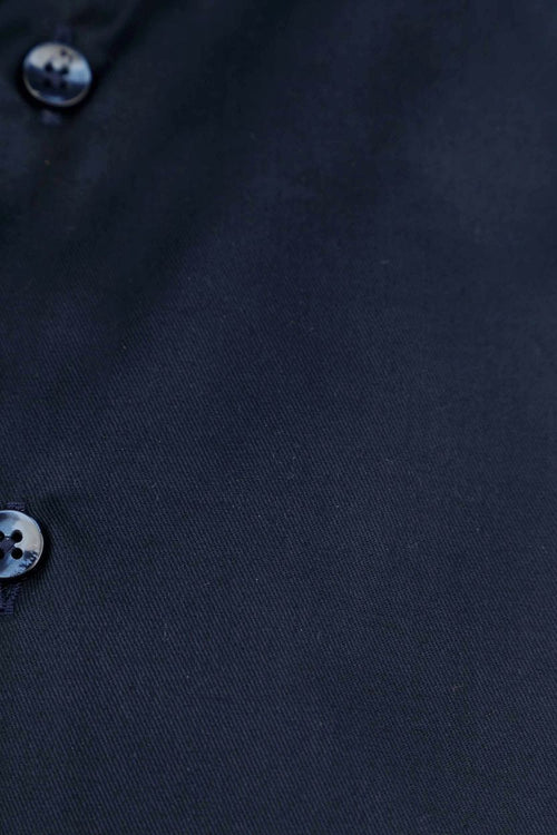 Overhemd skinny fit donkerblauw 241-1