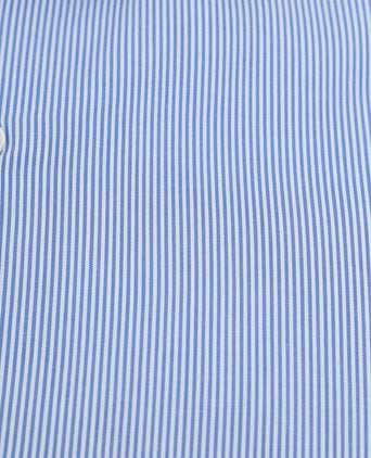 Suitable overhemd strepen blauw | Slim-fit