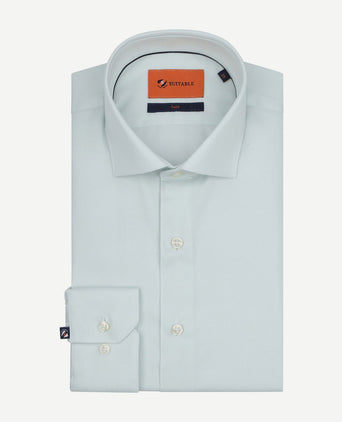 Suitable overhemd twill groen | Slim-fit