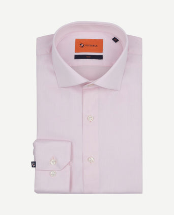 Overhemd twill roze
