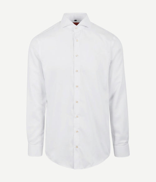Suitable overhemd wit 182 | Slim-fit