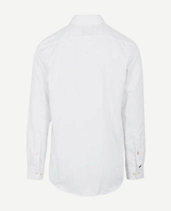 Suitable overhemd wit 182 | Slim-fit