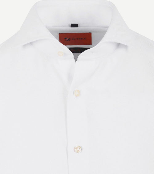 Suitable overhemd wit 182 | Slim-fit