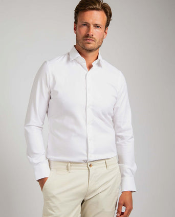 Suitable overhemd wit 182 | Slim-fit