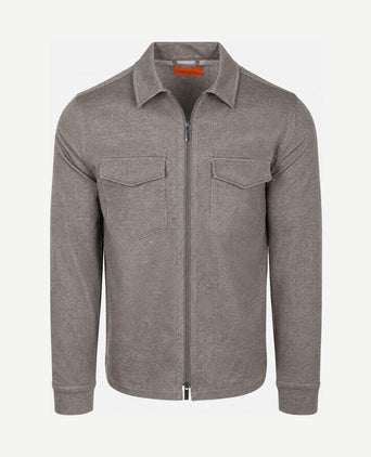 Overshirt Billy houndstooth tabacco