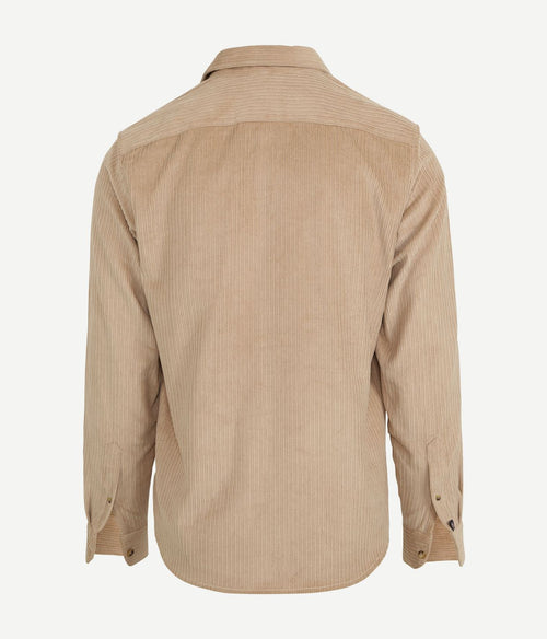 Suitable overshirt corduroy kaki
