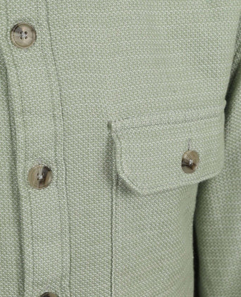 Overshirt structure groen