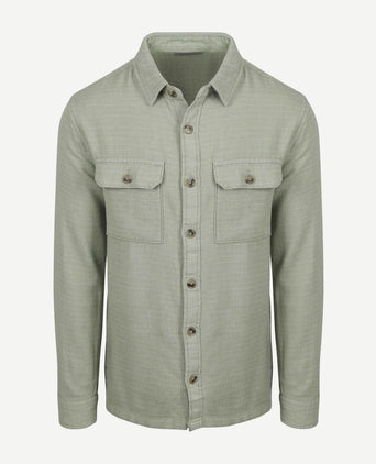 Overshirt structure groen
