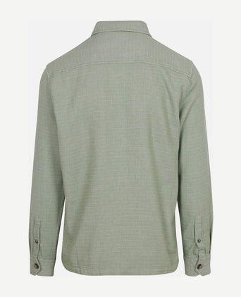 Overshirt structure groen