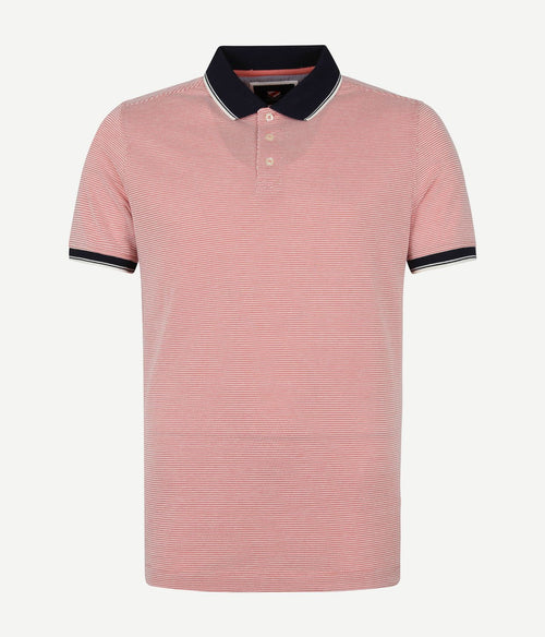 Suitable Oxford polo roze