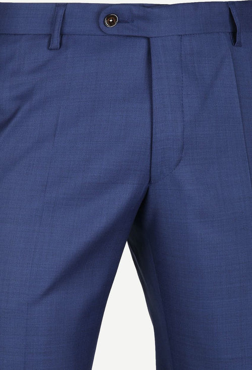 Suitable pantalon evans wol blauw