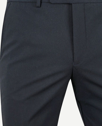 Suitable base pantalon donkerblauw | Slim-fit